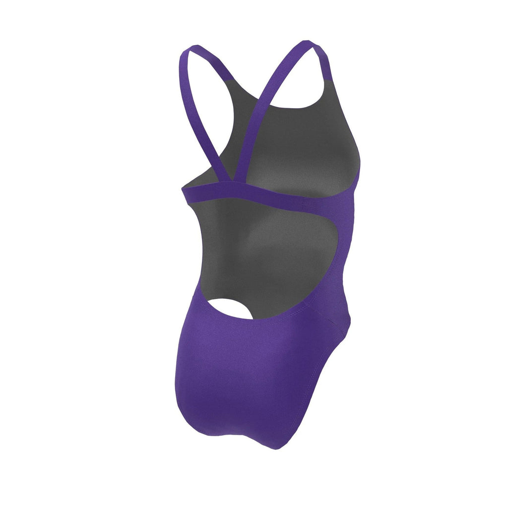 Nike Hydrastrong Solid Fastback One Piece Swimsuit - Court Purple 30