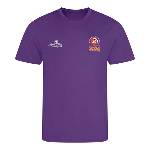 Pembrokeshire County Championships 2024 T-Shirt - Purple-Event-Pembrokeshire-SwimPath